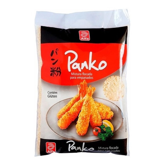 Farinha Flocada para Empanar Panko 200G Alfa