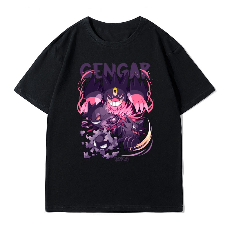 Camiseta - Pokémon - Gencar, Gastly e Haunter - Roxo (124) com o Melhor  Preço é no Zoom