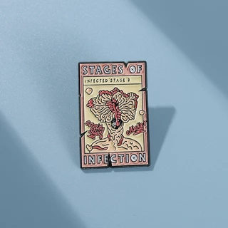 O Último De Nós Clicker TV Show Esmalte Pins Infecção Broche Lapela Crachás Pin Jóias Acessórios Presente Para Amigos