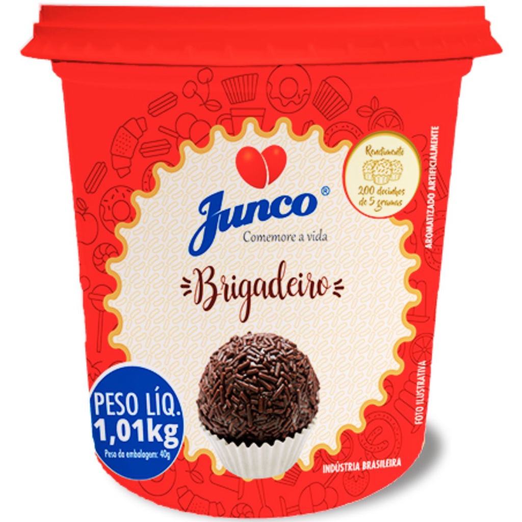 Brigadeiro Pronto Enrolar Junco Pote Kg Shopee Brasil