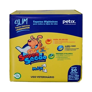 Tapete Higiênico Super Secao Max Slim C/50 Unidades