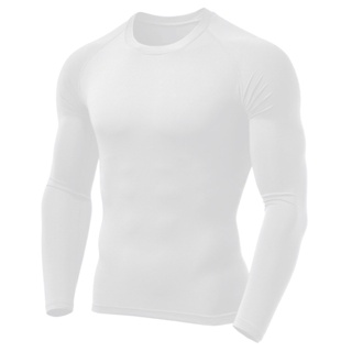 Camisa Branca Proteção Academia Uv 50+ Tecido Gelado Segunda Pele Praia Piscina Camiseta
