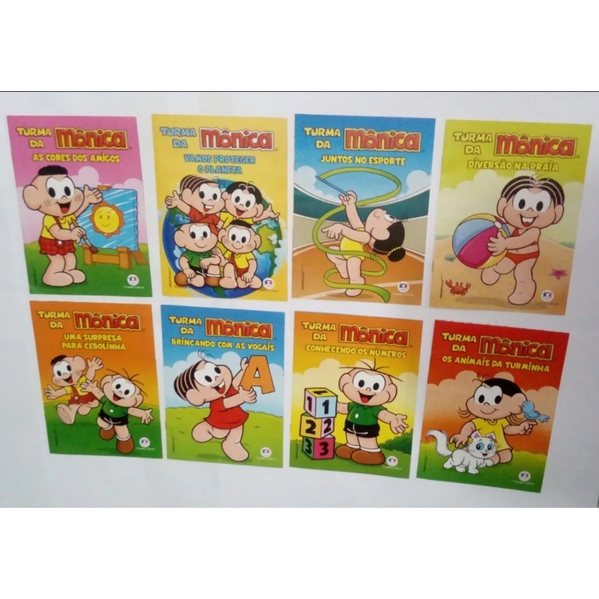 Livro - Turma da Mônica Diversão com Adesivos - Mônica e Cebolinha