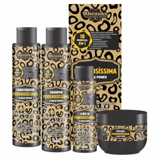 KIT CAPILAR PODEROSISSIMA 1 KIT COM 4 PEÇAS