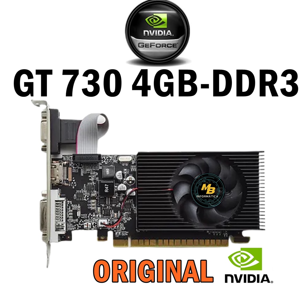 Gt730 4gb Video Card Nvidia Graphics Card Gt730 Gpu Placa De Video 4gb Ddr3  Display Card - Temu