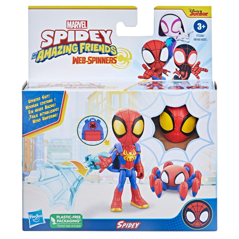 Boneco Spidey e Trace Web Spinner - Spidey e seus Amigos Espetaculares ...