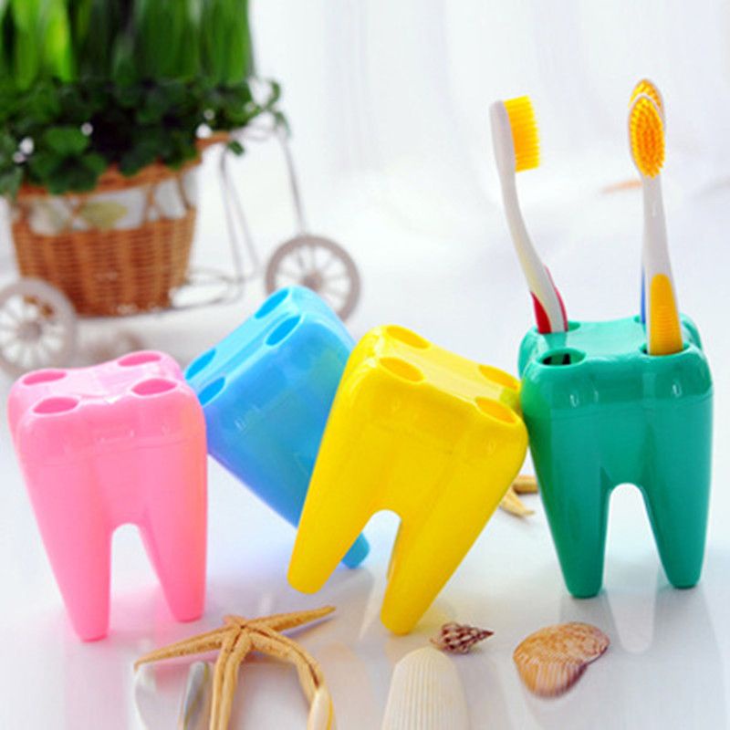 Porta Escova em Formato de Dente