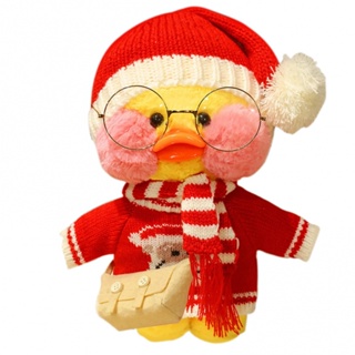 Óculos redondos para pato Brinquedos Flifan Duck Dolls 30cm Manhã Soft Toy  Óculos Plush Duck Acessórios