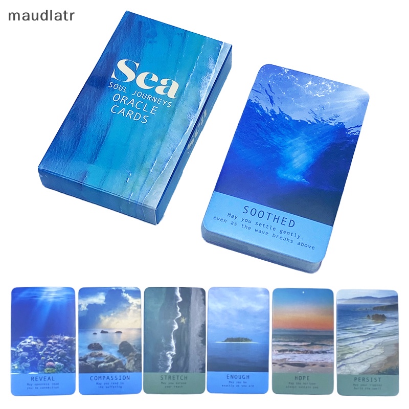 Maud Sea Soul Journeys Oracle Card Tarot Prophecy Fate Divination Deck