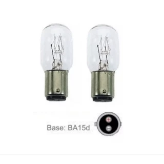 2 Lâmpada Máquina Costura Singer Doméstica Encaixe 2 Polos 15w lampada