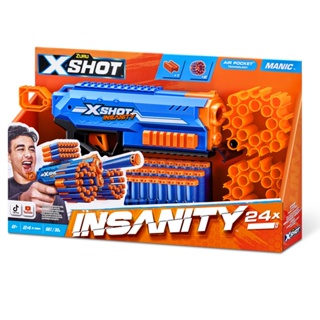 Lancador X-Shot Insanity Maniac Pistol 48 Dardos
