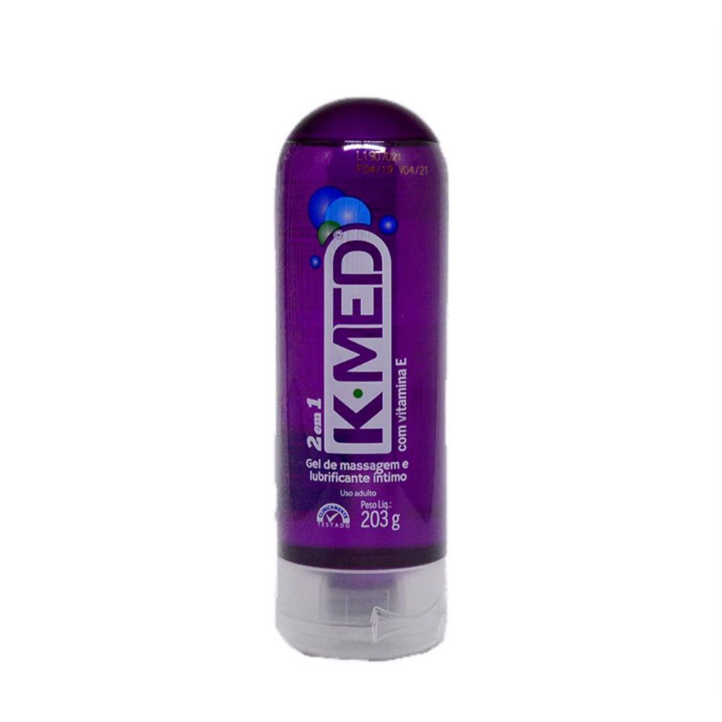 Gel Lubrificante Intimo 2 em 1 K-MED 203g Cimed Kmed | Shopee Brasil