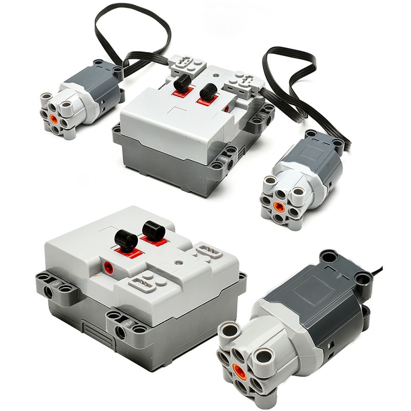 Peças Eletrônicas Compatíveis lego Technic 88015 85825 22167 Funções De Atualização De Energia Hub 2-Portas (Não-Bluetooth) Função Técnica Servo Train Motor Accessories