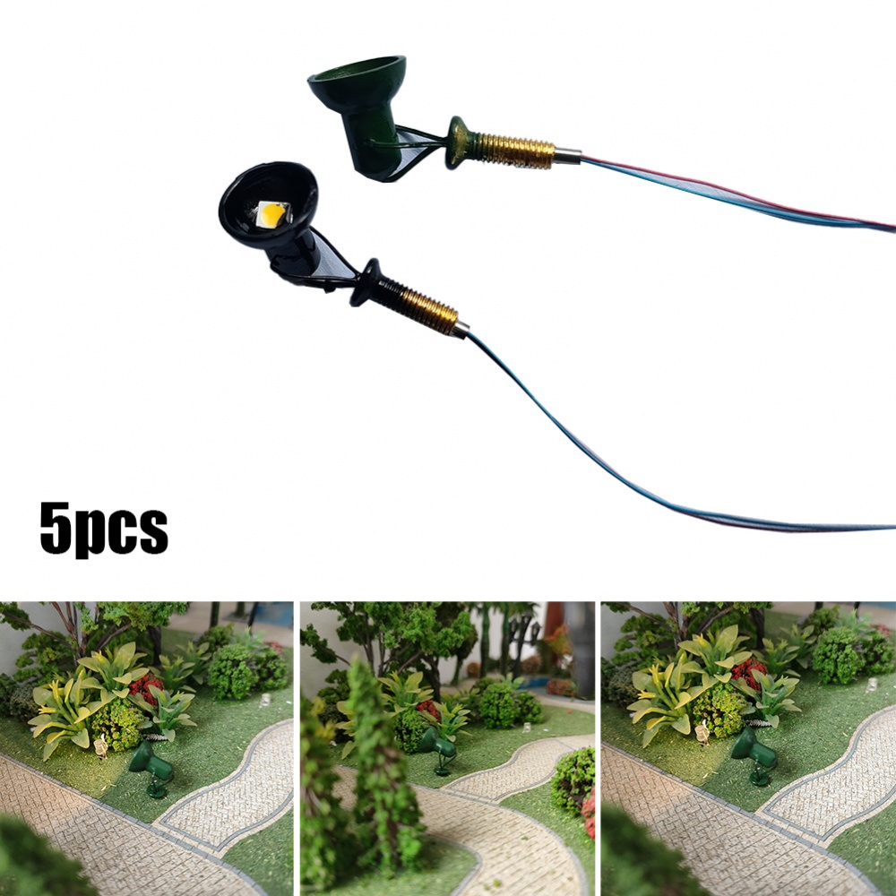 Holofotes Latão Decoração Facadas Holofote H0 TT LED Com Pólo