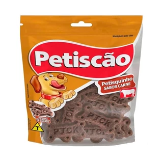 Bifinho Mastigável Petisquinho Para Cães Sabor Carne 250g