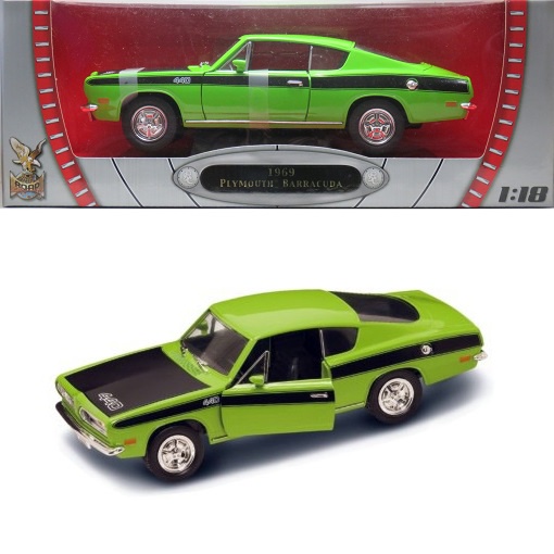 1969 Plymouth Barracuda 440 - Road Signature Collection 1/18 - Yat
