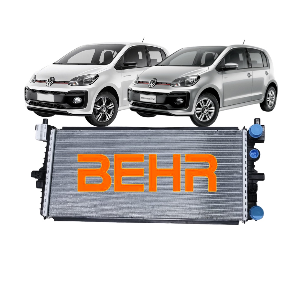 Radiador Vw Up 1.0 Tsi 2014 2015 2016 2017 2018 2019 2020 2021 Superior ...