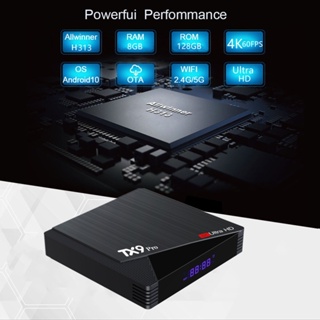 [✨Spot✨] TX9 PRO TV BOX 4KHD Dual Band 5GWIFI 8 128GB H313Android 10 TV BOX