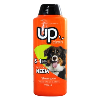 Shampoo Up Clean para Cães e Gatos Óleo De Neem 750ml