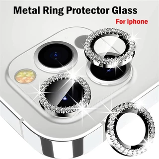 Kit Película Protetora Lente Diamante De Câmera Para Iphone 11 12 13pro 13 Pro Max + KIT LIMPEZA