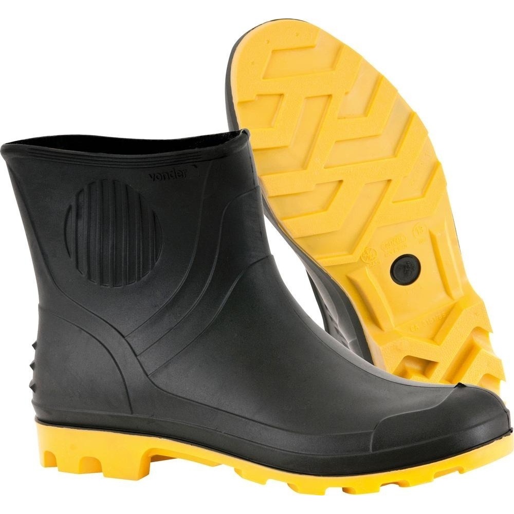 Bota plastico cheap cano curto