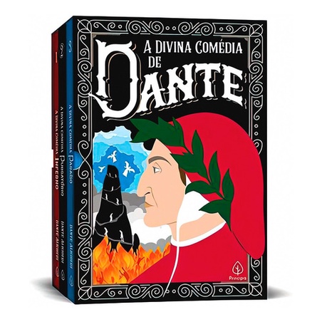 Kit 3 Livros A Divina Comedia Dante Alighieri Shopee Brasil