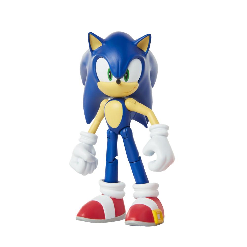 Boneco Action Figure Sonic Vermelho Knuckles 22cm Vinil Articulado