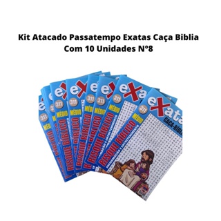 Kit Passatempo Coquetel Caça-palavras - Com 05 Unidades