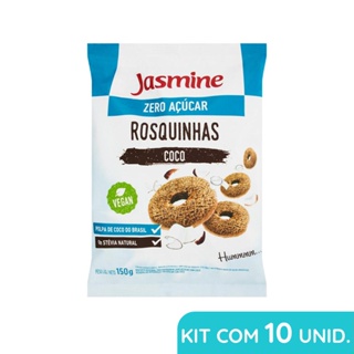 KIT COM 10 ROSQUINHA ZERO AÇUCAR COCO - 150G