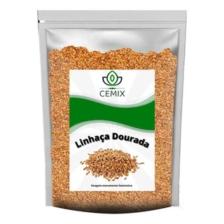 Semente De Linhaça Dourada Natural - 500g