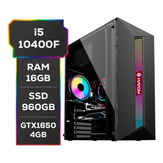Computador Gamer I5 + 16gb Memória Ssd 960gb + Gtx1650 4gb