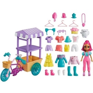 Polly Pocket Carrinho de Doces Surpresa - Mattel