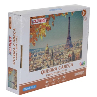 Quebra Cabeça 1000 Peças Paris- BBR Toys