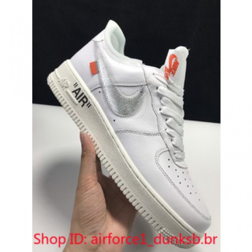 NIKE AIR FORCE 1 LOW VIRGIL ABLOH OFF-WHITE (AF100) AO4297-100