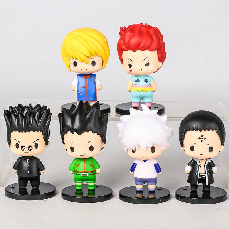 QAHEART Set de figuras de anime Killua Zaoldyeck Tapón para fideos y