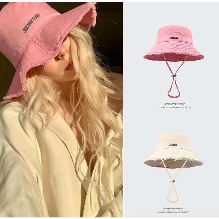 Tela Da Moda material De Lona Protetor Solar Impressão De Cordão De Pescador Chapéu