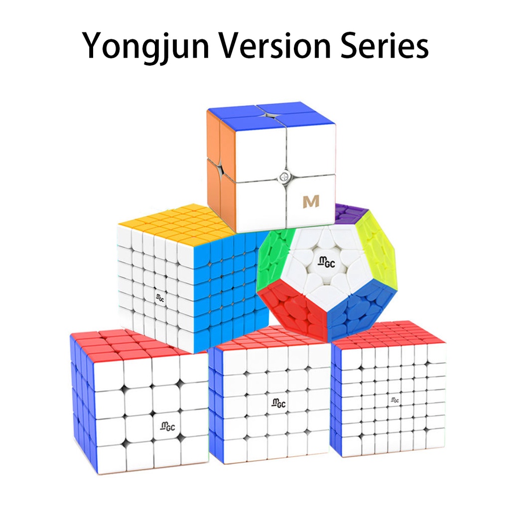 Cubo Mágico Magnético 3x3x3 Yulong V2 M Yj Stickerless em Promoção