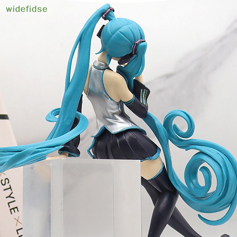 widefidse Anime Hatsune Miku Racing Butterfly Wings Kawaii PVC Figura Modelo Brinquedos Doll Gift Nice