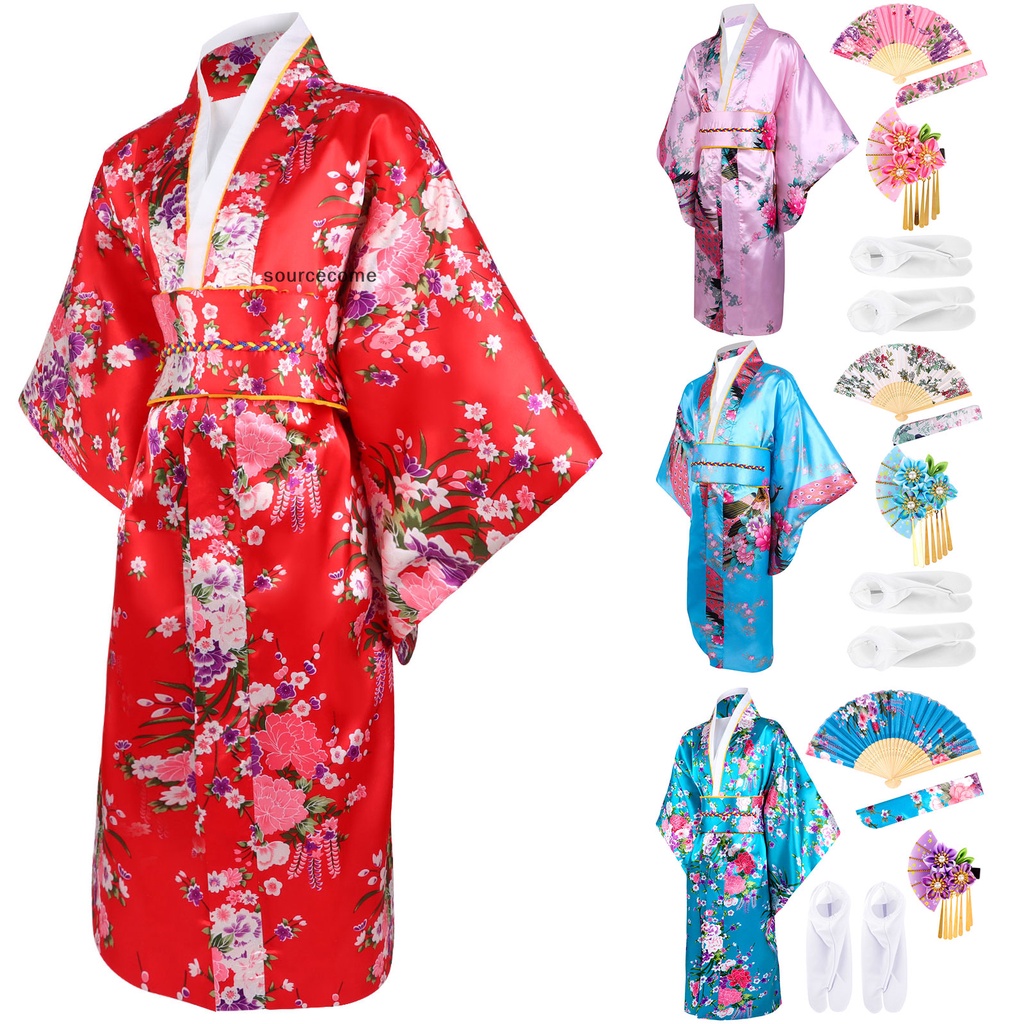 Roupa De Kimono Tradicional Japonesa Para A Boutique De Roupas