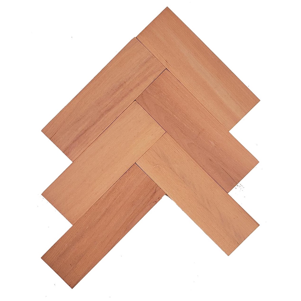 40 Unidades Ripa Régua Tábua Parquet de Madeira 30x7x2 cm Eucalipto NeonX