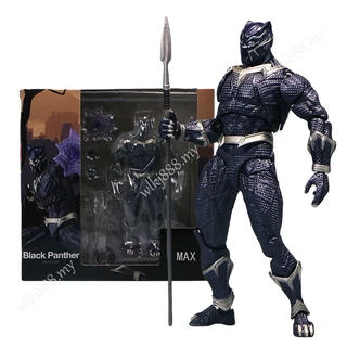 Marvel Captain America : Ação Pantera Negra Da Guerra Do Mal Figura Articulado Bonecos Modelo Figurino