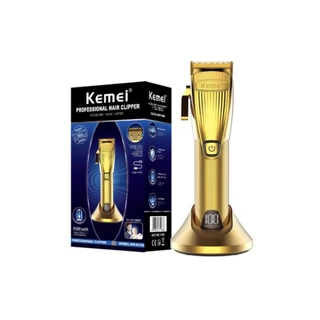 Máquina Profissional De Corta Cabelo kemei Km K32S Metal