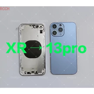 Concha Traseira De 6,5 Polegadas Para A Carcaça Do iPhone XR Como O Chassi Traseiro 13pro Converter 13pro Tampa Da Bateria Ferramentas E Estojo Livres