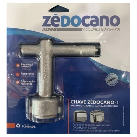 Chave para Válvula Hydra Max Deca e Docol