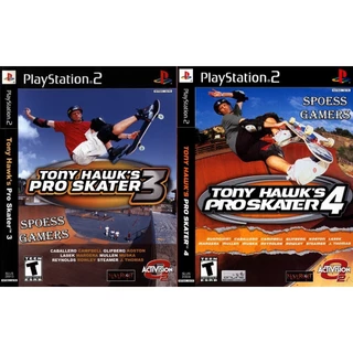 Jogo Tony Hawks Pro Skater 3 E 4 (2 Dvds) Patch Ps2