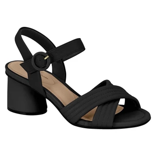Sandália Feminina Modare Salto Grosso Tira Cruzada Ultra Conforto - 7179106