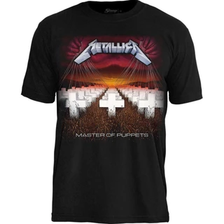 Camiseta Metallica Master Of Puppets Original Stamp Licenciada Ts1433