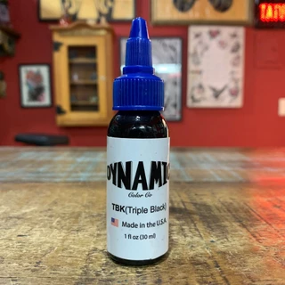 TINTA PRETA DYNAMIC TBK PARA TATUAGEM 30ML EUA