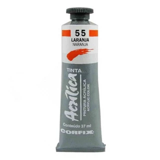 Tinta Acrilica Corfix 55 Laranja 37ml