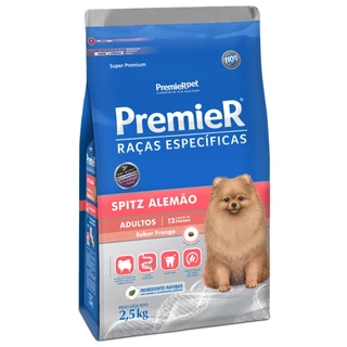 Ração Premier Spitz Alemão Adultos 2,5 kg